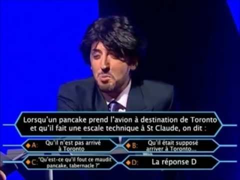 humour - La parodie de Qui veut gagner des millions avec Gad elmaleh (Marcel) et Olivier (Guy) !!! C'est votre Ultime bafouille ??? Avec tous les Jokers : Coup de big...
