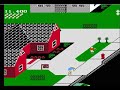 paperboy was ported to consoles and home computers, starting in 1986. in some of these versions, the player could assume the role of a papergirl instead of a paperboy. paperboy was ported to the bbc micro and acorn electron (by andy williams, 1986), commodore 64 (by chris harvey and neil a bate, 1986), commodore 16 (1986), amstrad cpc (1986), zx spectrum (1986), apple ii (1986), trs-80 color computer (1986), dos (1988), apple iigs (1988), nintendo entertainment system (1988), game boy (1990), game boy color (1999), atari st (1989), amiga (1989), atari lynx (1990), sega master system (1990), game gear (1991), and mega drive/genesis (1991).
