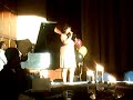 Angela Davis singing and Alton James (piano) both of Detroit