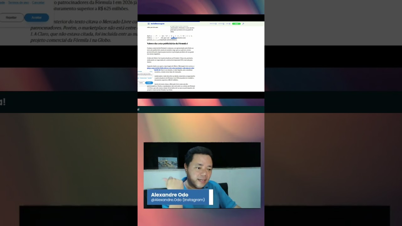 99 Food  Patrocinador da Fórmula 1 em 2024!