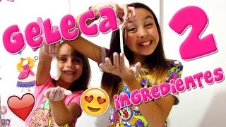 Geleca com 2 ingredientes