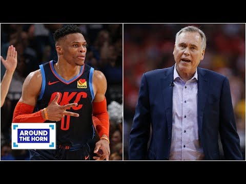 Video: Mike D'Antoni doesn't plan to change the Rockets' offense with Russell Westbrook | Around the Horn
