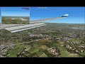 Fsx United Airlines 747-400 Landing in Frankfurt
