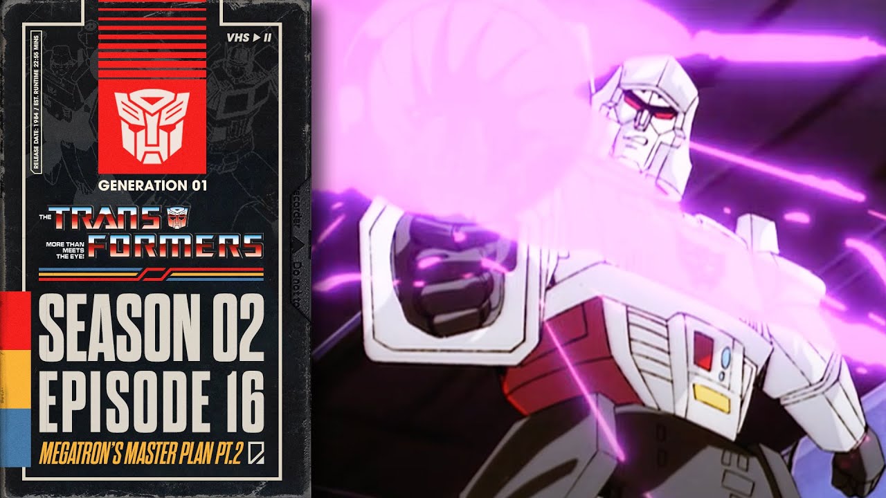 Megatron's Master Plan, Part 2 | Transformers: Generation 1 | Season 2 | E16 | Hasbro Pulse