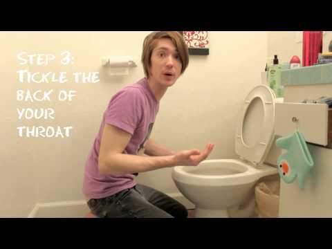 how to stop self induced vomiting