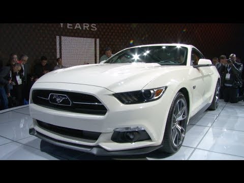 Mustang 50th Anniversary Edition Unveiled at NY International Autoshow