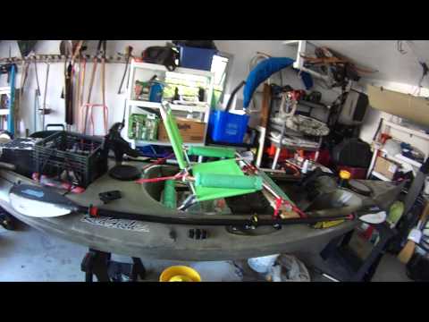 Kayak seat upgrade / fishing vid I created this video with the 