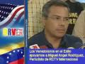 Los Venezolanos en el Exilio apoyamos a Miguel Angel Rodriguez, Periodista de RCTV Internacional