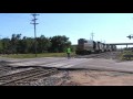 Four NS thoroughbreds pull the MKSTU manifest West towards Tucson, AZ. (c) 2009 Chuck Mitchell