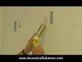 Wall panel instal hotglue/impaleclips