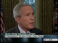 Bush goes nuts on matt lauer