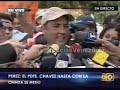 Pablo P�rez respondio a los insultros y agresiones de Ch�vez