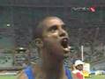 Italian Howe celebrates, wins long jump silver
