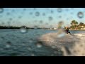 Waterskiing in Naples with the waterproof  Camcorder