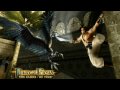 As requested! Music composed by Stuart Chatwood. The first track is known as 'Trouble In The Barracks' on the POP Trilogy album, but it occurs in the game when you enter the prison. The second is 'The Prison' from the SOT album, but it first occurs in the waterfall section. To add to the confusion, there is an alternate version of the SOT album where the track is also known as 'Trouble In The Barracks.'