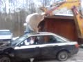 Audi 80 zerstörung