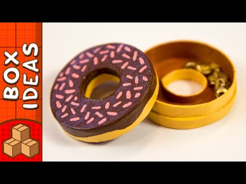 DIY Miniature Doughnut Gift Box