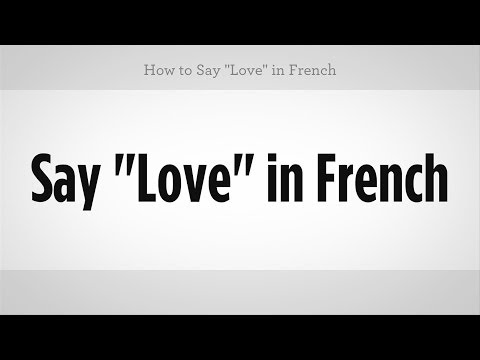 how to say l'love you in french