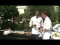 President Obama Grilling with sexy sex Bobby Flay