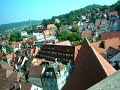 T�bingen from the top of the Cathedral