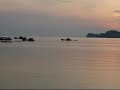 Gemology and travel: Mergui pearl farm morning scenery Gemology and travel: Mergui pearl farm morning scenery