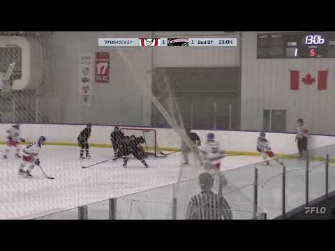 #18 Mattias Schoffner double overtime winner vs Airdrie CFR Bisons in Game 2