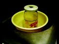 silnik odrzutowy w s?oiku/ jet engine in jam jar
