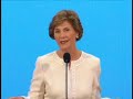 Laura Bush Addresses RNC
