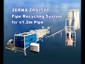 ZERMA ZRS1500 Shredding/Granulating/Recycling System for up to 1.2m Pipe
