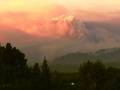 LA Fire Clouds in high speed - La Cañada Fires