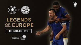 Chelsea Legends 4-0 FC Bayern  Legends of Europe  
