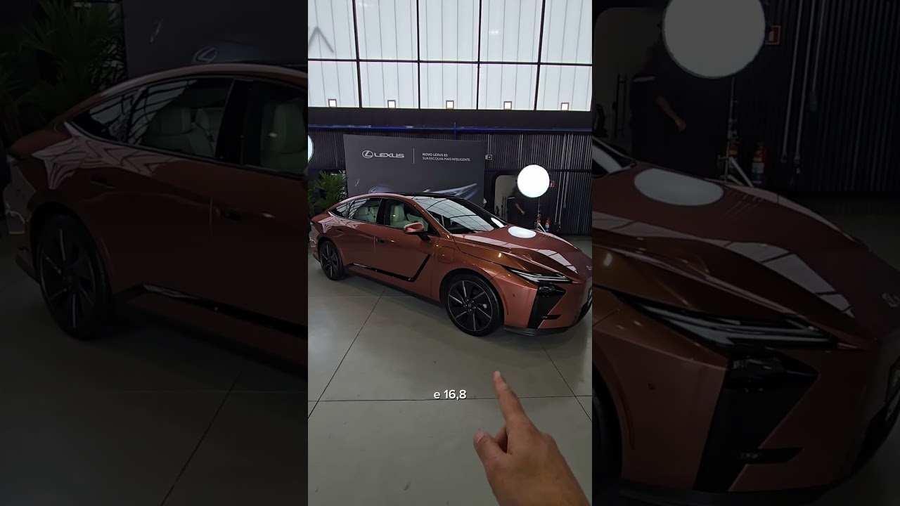 Lexus de volta com sedan no Brasil. Elétrico e Híbrido