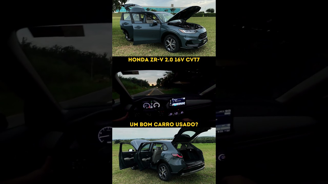 Afinal, um bom carro usado ou melhor não? (Honda ZR-V)
