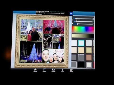 How to use Ipad PHOTO COLLAGE app