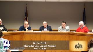 Rochester City Council Monthly Meeting