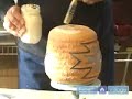 How to wax your handmade clay coil pot; learn about this and more in this free arts and crafts video series on making pottery.