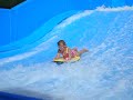 5yo Sofia rides the wave machine 5yo Sofia rides the wave machine