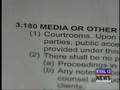 Cameras in the Courts in Lane County