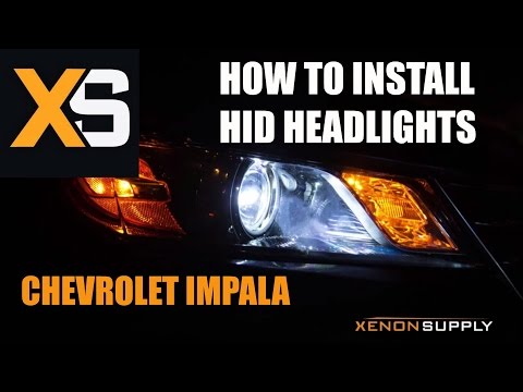 XS Chevy Impala HID – How to Install HID Xenon 2013+