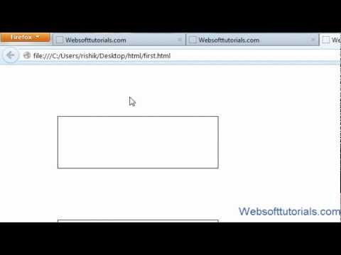how to set margin in html