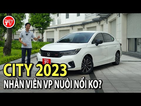 Đánh giá chi tiết Honda City 2023 - Nhân viên văn phòng nuôi được hay không? | TIPCAR TV