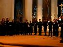 extrait du concert du lundi 28 mai 2007 � l'eglise saint-gervais de paris. ce concert r�unissait huit fl�tistes � bec et le jeune ch?ur de la ma�trise de notre-dame de paris. le programme consistait en 11 motets de palestrina en double-ch?ur (de quatre voix chacun) et en triple ch?ur pour le final.