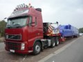 Panas Transport Volvo FH16 520 and Volvo FH16 610 at Wouwse Tol,Brabant,Holland (photo-slide)