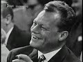 Kabarett in Berlin 1963 mit Dieter Hildebrandt