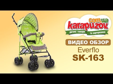 Видео-обзор детской коляски трости Everflo sk-163 (еверфло ск-163) Видео-обзор детской коляски трости Everflo sk-163 (еверфло ск-163)