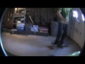 Learning the front shuv late flip