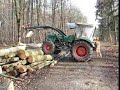 Deutz 5006 A beim Holzrücken Teil 2 Deutz 5006 A beim Holzrücken Teil 2