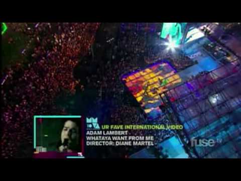 Adam Lambert Wins At 2010 Much Music Video Awards