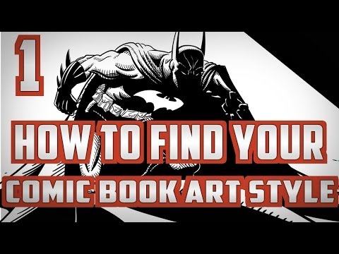 how to draw in a comic book style
