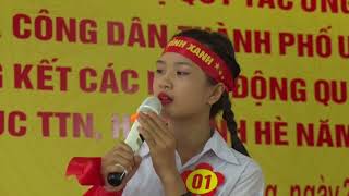 Phường Phương Đông: Hội thi Tuyên truyền Bộ Quy tắc ứng xử Tự hào là công dân thành phố Uông Bí